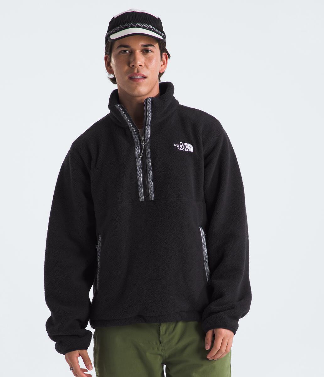 The North Face XL ブラック Prairie Summit Shop - The North Face Men's TNF Fleeski ¼-Zip Pullover